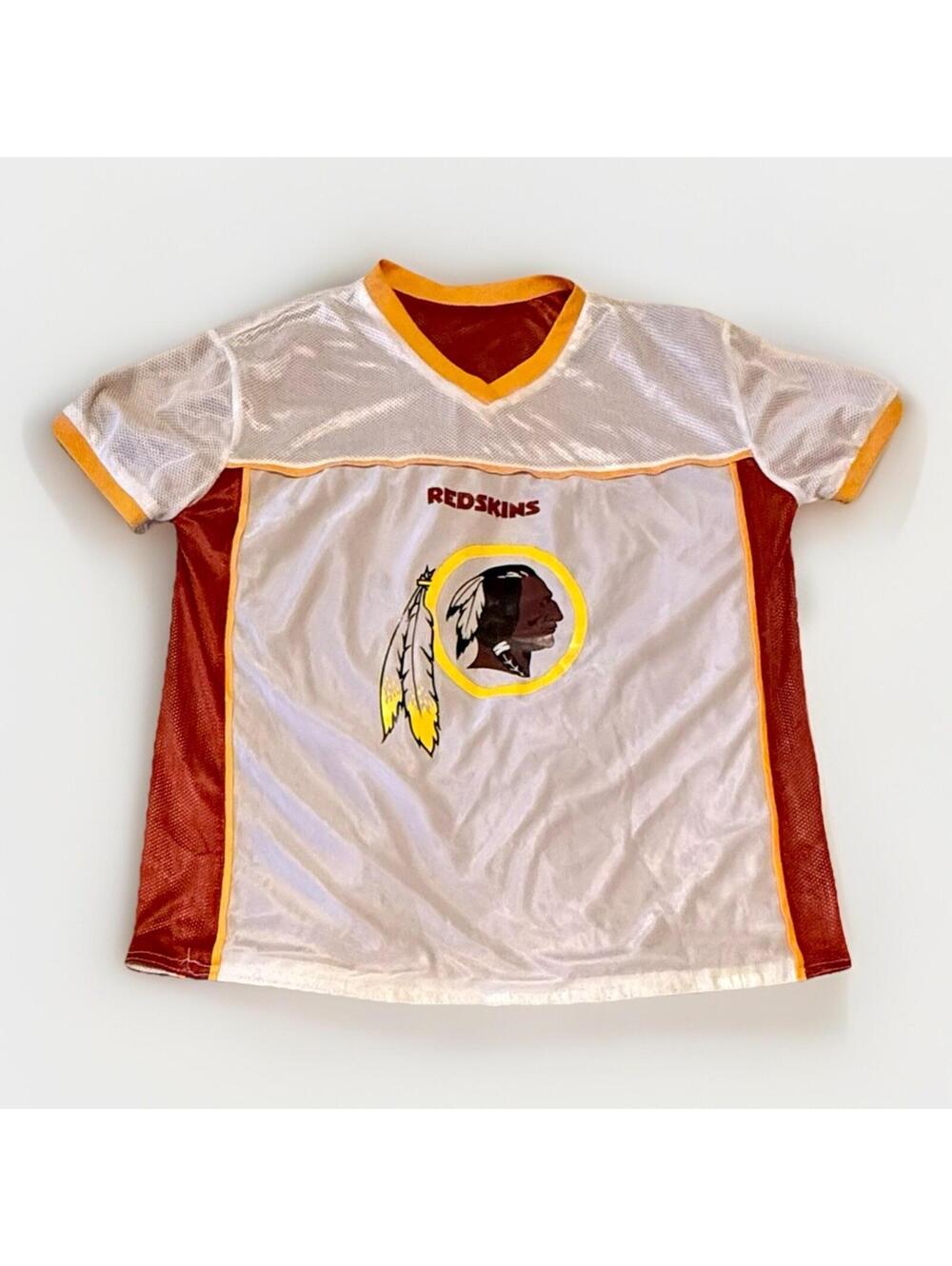 NFL Flag Football Youth Small Washington Redskins‎ Jersey Reversible Home Away